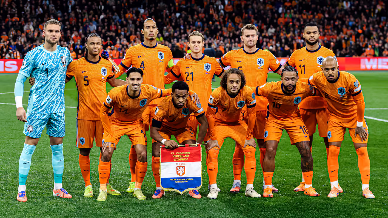 WK Nederland - Zweden
