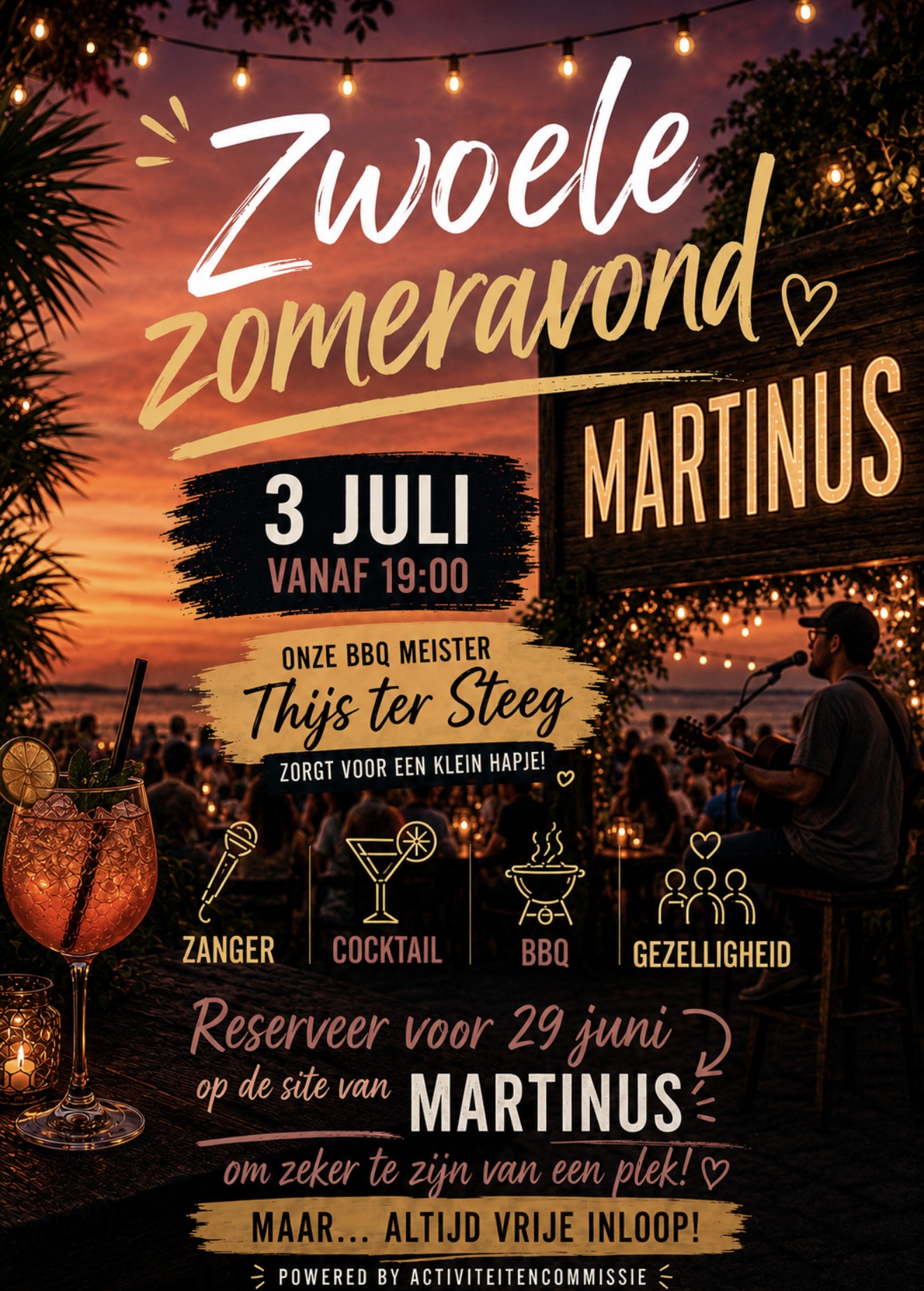 Zwoele avond
